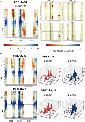 Predicting T Cell Receptor Antigen Specificity From Structural Features Derived From Homology Models of Receptor-Peptide-Major Histocompatibility Complexes